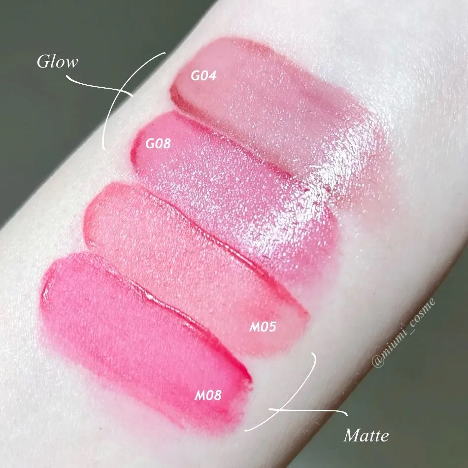 フィー ピンクオブセッションステイフィットティント G08 タグピンク/fwee/リップティントを使ったクチコミ（2枚目）