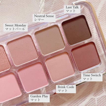 プロ アイ パレット エアー/CLIO/アイシャドウパレットを使ったクチコミ(4枚目)