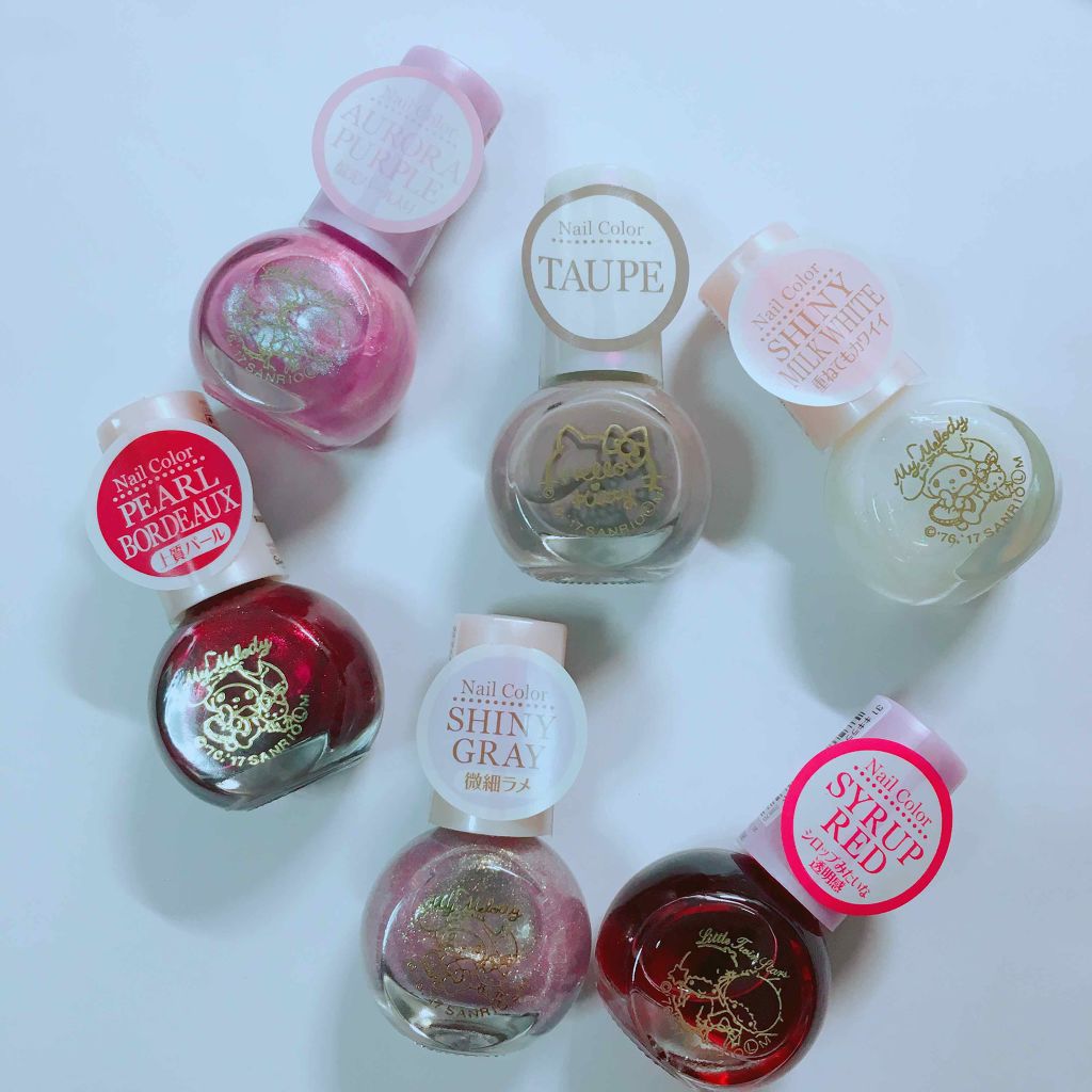 サンリオネイル/DAISO/マニキュアを使ったクチコミ(3枚目)