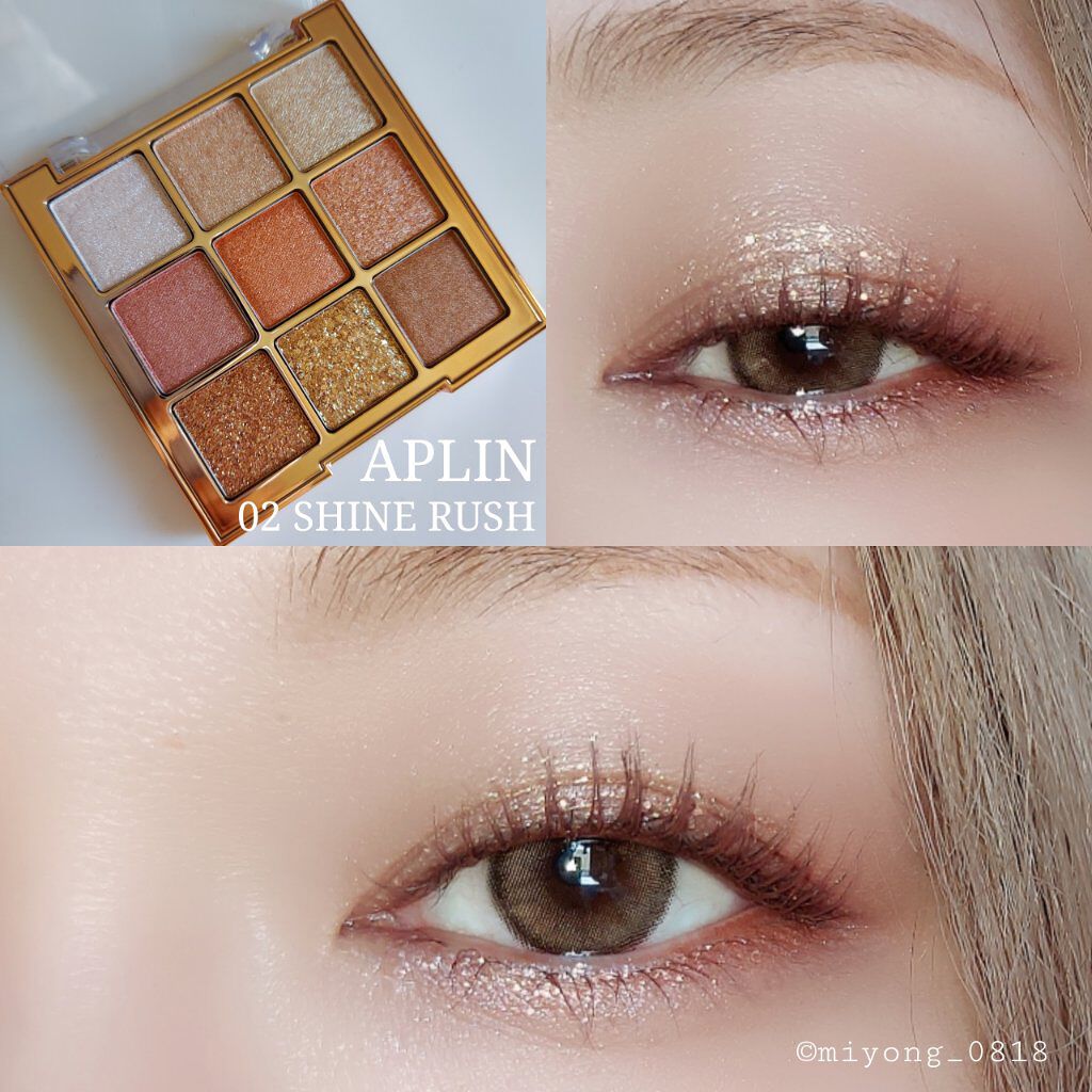 ワンピックアイシャドウパレット/APLIN/アイシャドウパレットを使ったクチコミ（3枚目）