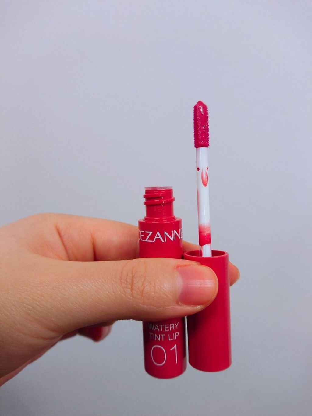 ウォータリーティントリップ/CEZANNE/リップティントを使ったクチコミ(2枚目)