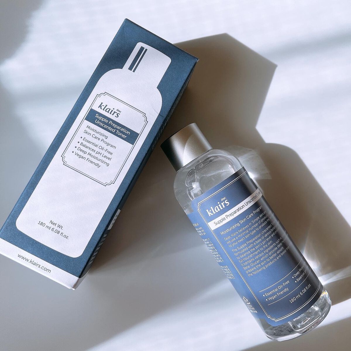 サプルプレパレーションアンセンテッドトナー(180ml)/Klairs/化粧水を使ったクチコミ(1枚目)