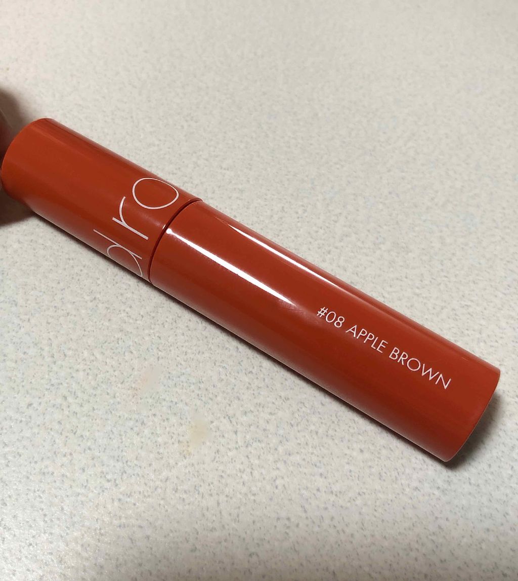 ジューシーラスティングティント/rom&nd/リップティントを使ったクチコミ（2枚目）