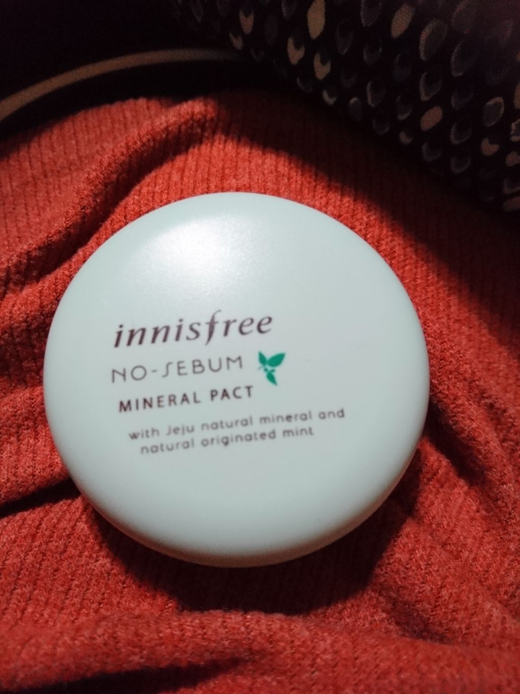 ノーセバム ミネラルパクト N/innisfree/プレストパウダーを使ったクチコミ（1枚目）