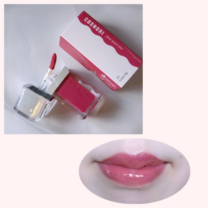 フローウェーブティント/COSNORI/リップティントを使ったクチコミ(5枚目)