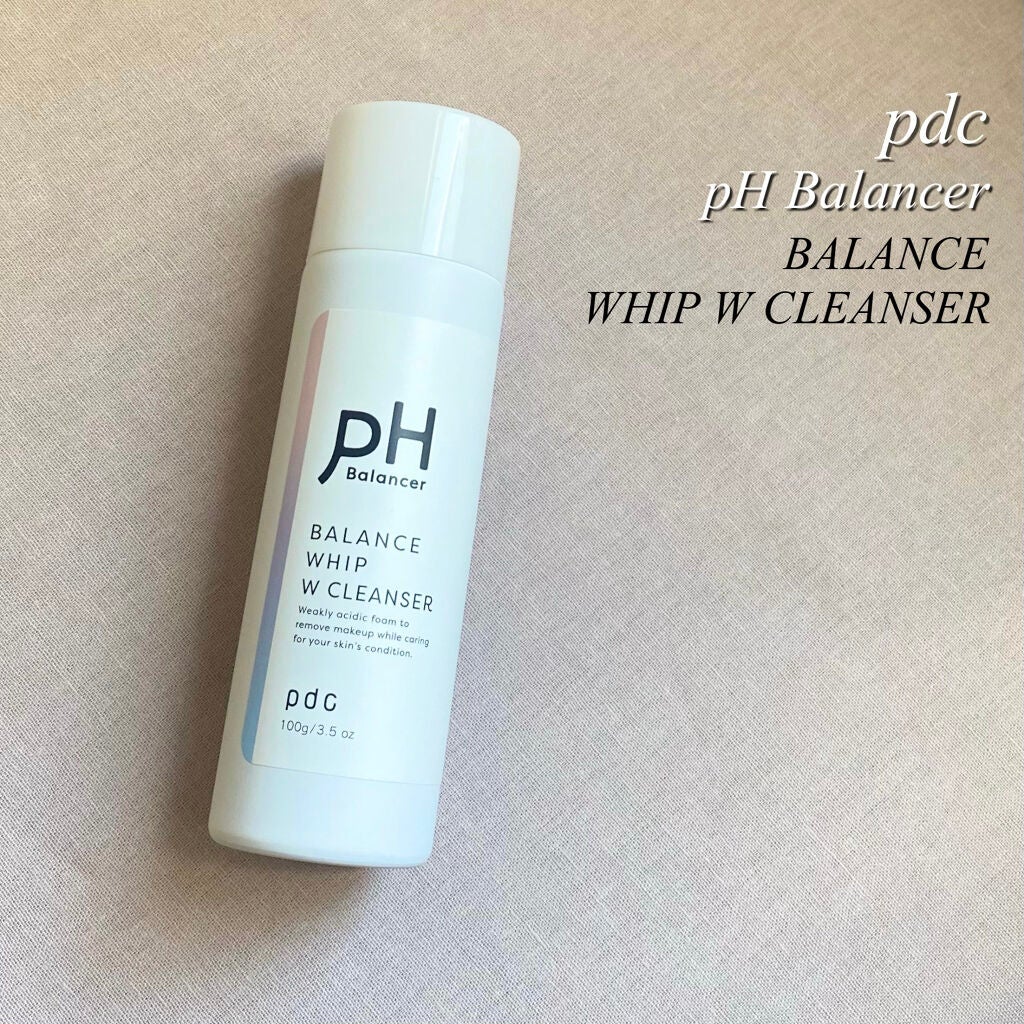 ピーエイチバランサー BホイップWクレンザー/pdc/泡洗顔を使ったクチコミ(1枚目)