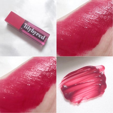 ジューシーライアー ウォーターティント/lilybyred/リップティントを使ったクチコミ(4枚目)