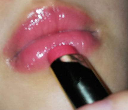 ラスティンググロスリップ/CEZANNE/口紅を使ったクチコミ(4枚目)