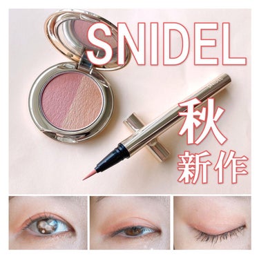 ニュアンス カラー アイライナー EX05 Sunshine/SNIDEL BEAUTY/リキッドアイライナーを使ったクチコミ（1枚目）