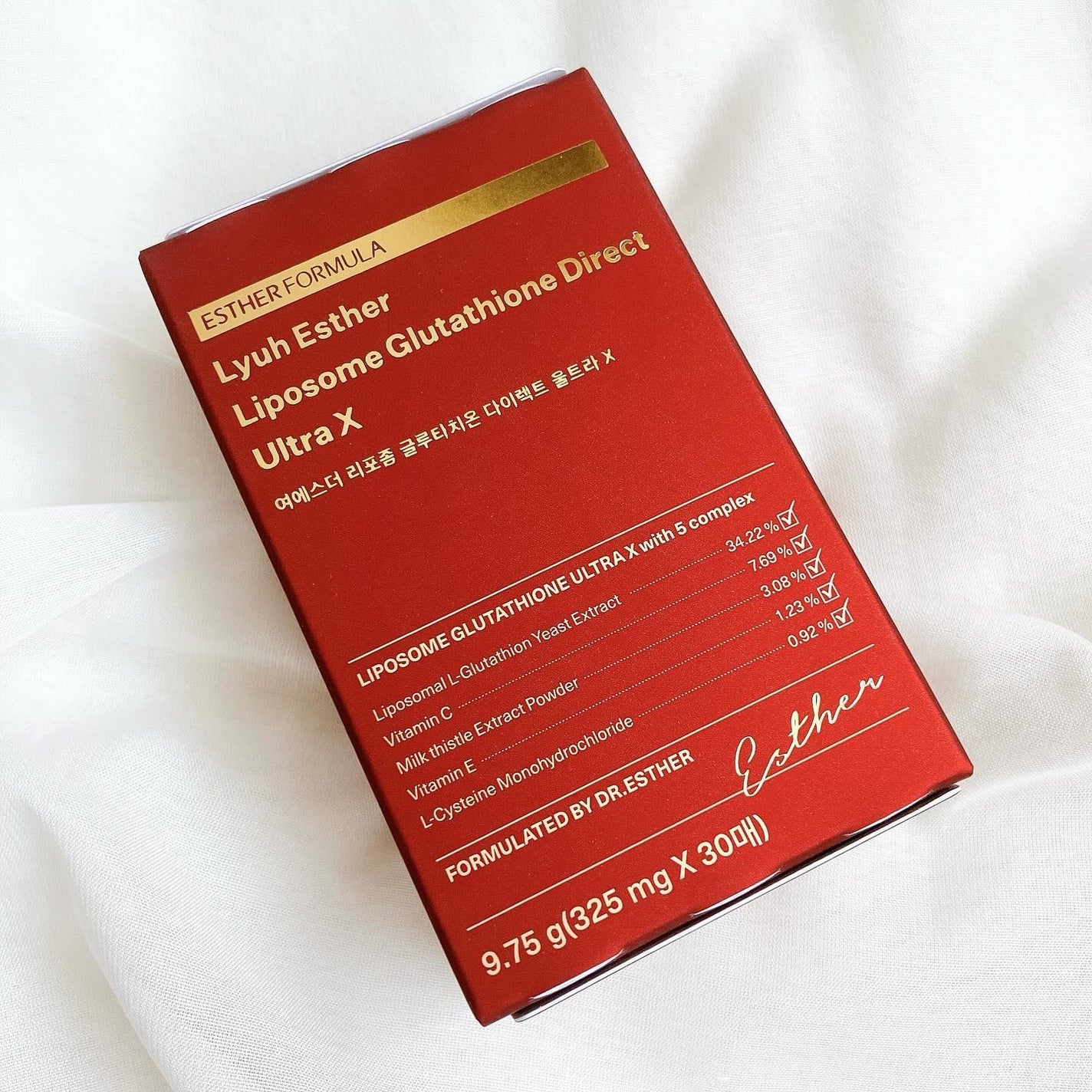 ヨエスターGLTダイレクトウルトラX/ESTHER FORMULA/美容サプリメントを使ったクチコミ(2枚目)