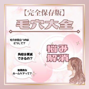 YUI✨特級コスメコンシェルジュ│パーソナルスタイリスト on LIPS 「【完全保存版】毛穴大全✨これを読めば毛穴が分かる美容知識アップ..」（1枚目）