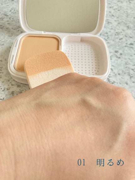 パウダーファンデーション/media luxe/パウダーファンデーションを使ったクチコミ(3枚目)