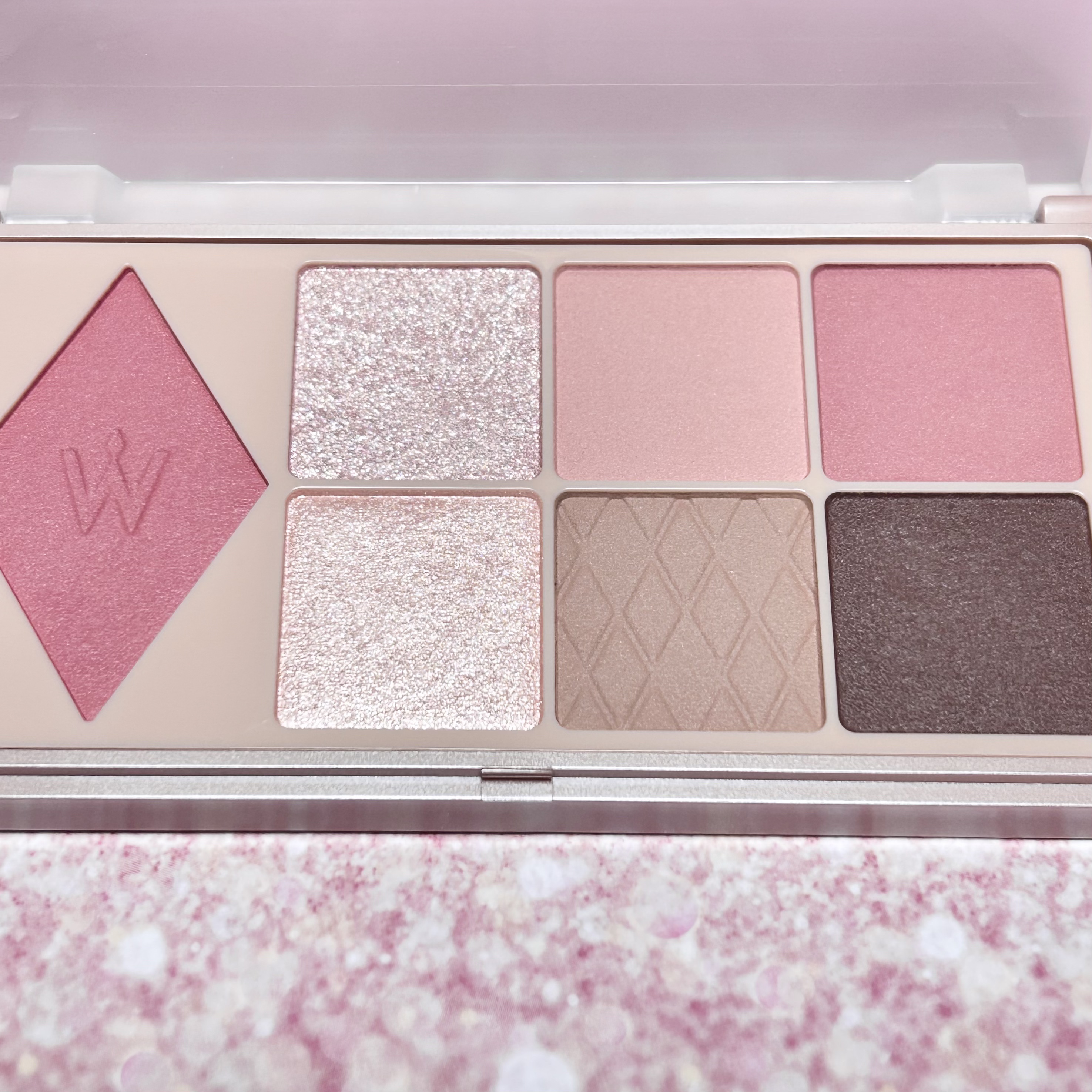 ウォンジョンヨ Ｗ デイリームードアップパレット /Wonjungyo/アイシャドウパレットを使ったクチコミ（2枚目）