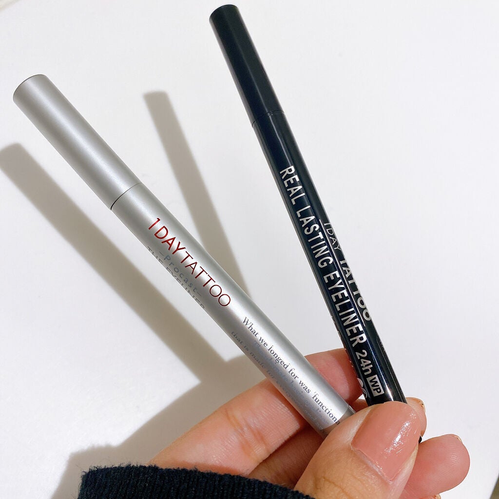 リアルラスティングアイライナー24hWP/K-パレット/リキッドアイライナーを使ったクチコミ(3枚目)