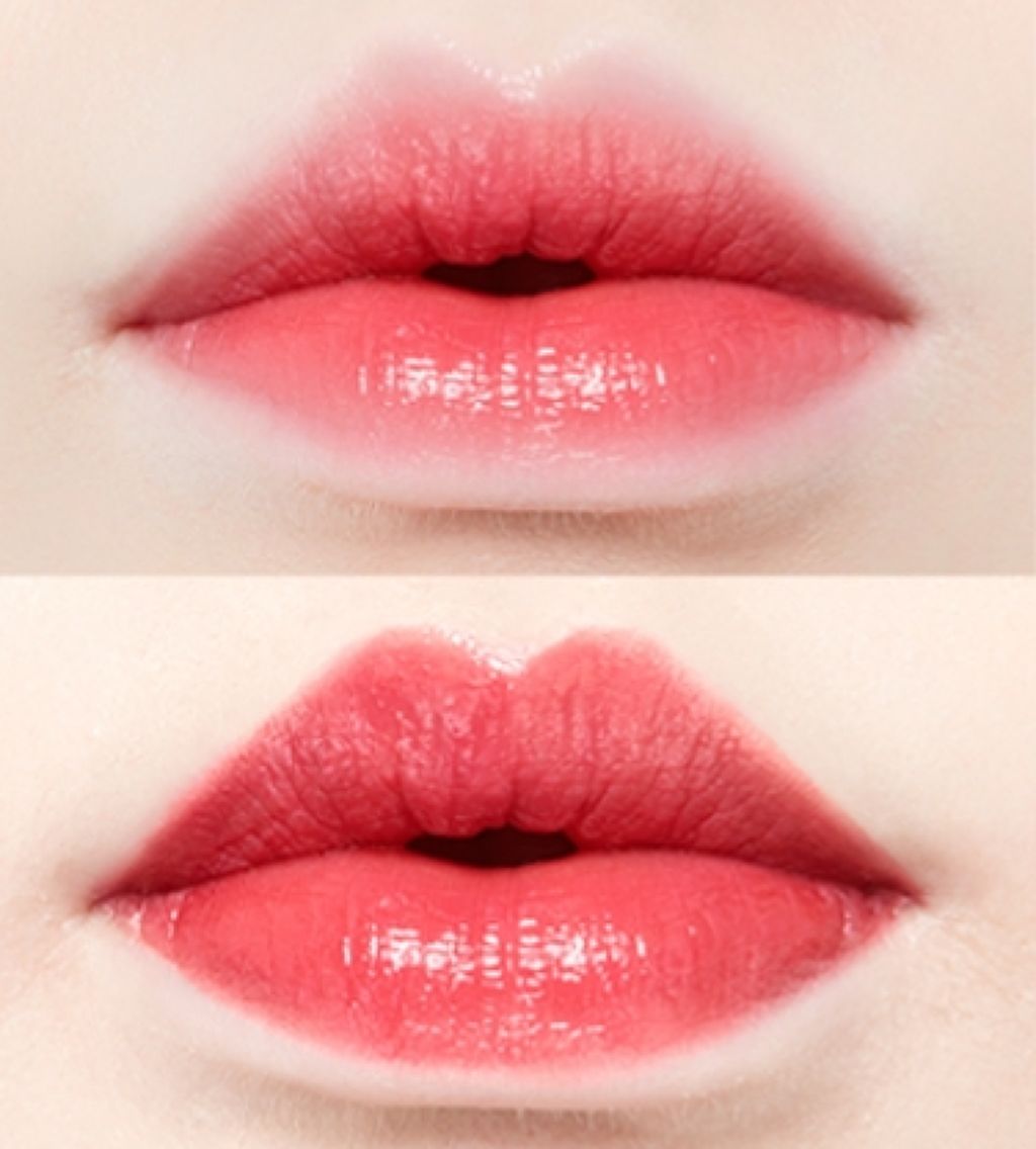 ディアダーリン ウォータージェルティント （アイスティント）/ETUDE/口紅を使ったクチコミ（2枚目）