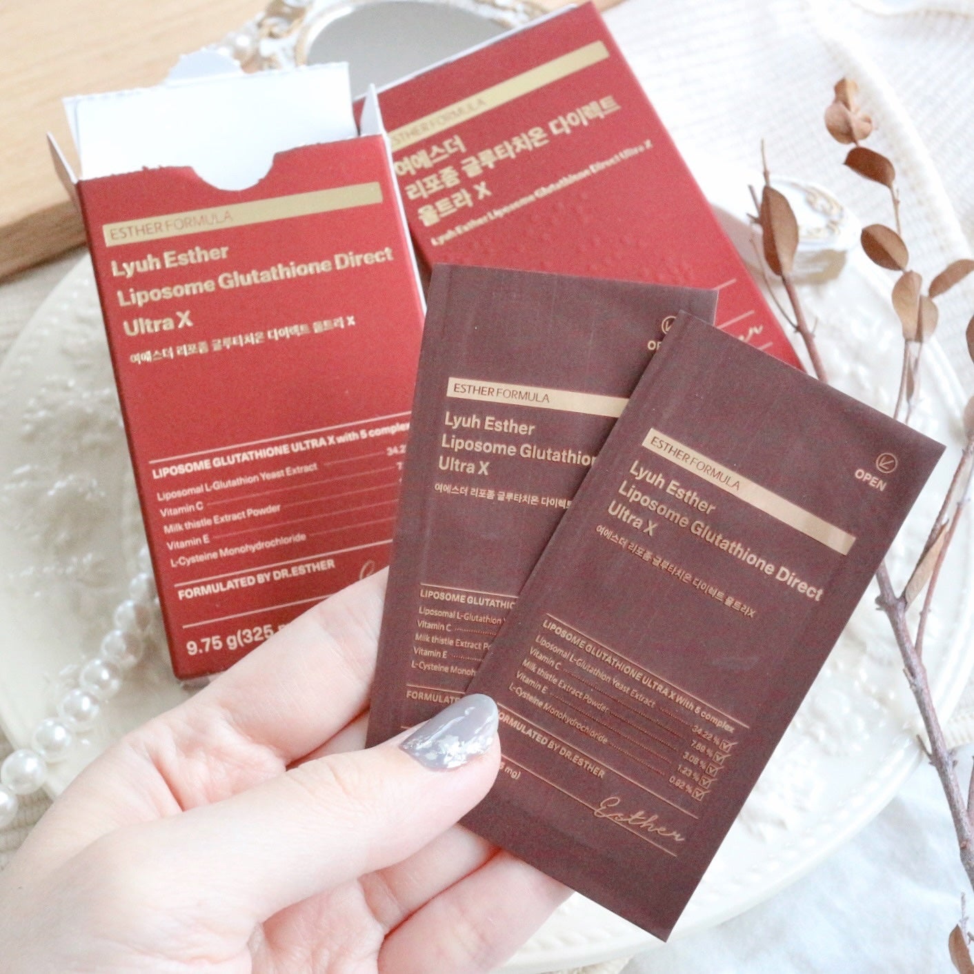 ヨエスターGLTダイレクトウルトラX/ESTHER FORMULA/美容サプリメントを使ったクチコミ(3枚目)