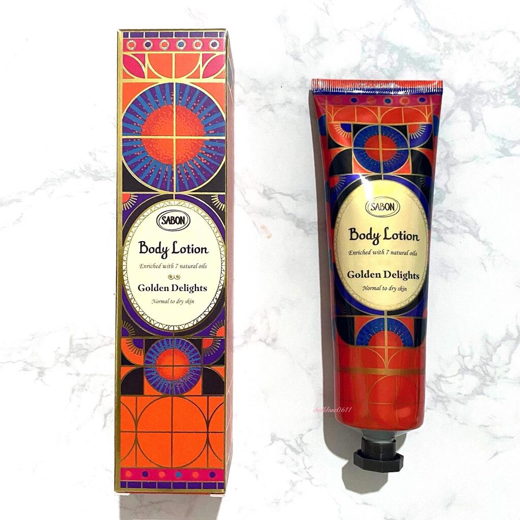 サボンゴールデンディライトハンドクリーム・ボディローション 試してみた】SABON ボディローション ゴールデン ・ ディライト