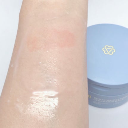 カラーフードシリーズホワイトホールサムクレンジングバーム/Tovegan/クレンジングバームを使ったクチコミ(7枚目)