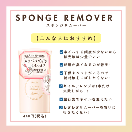 スポンジリムーバー/パラドゥ/除光液を使ったクチコミ(2枚目)
