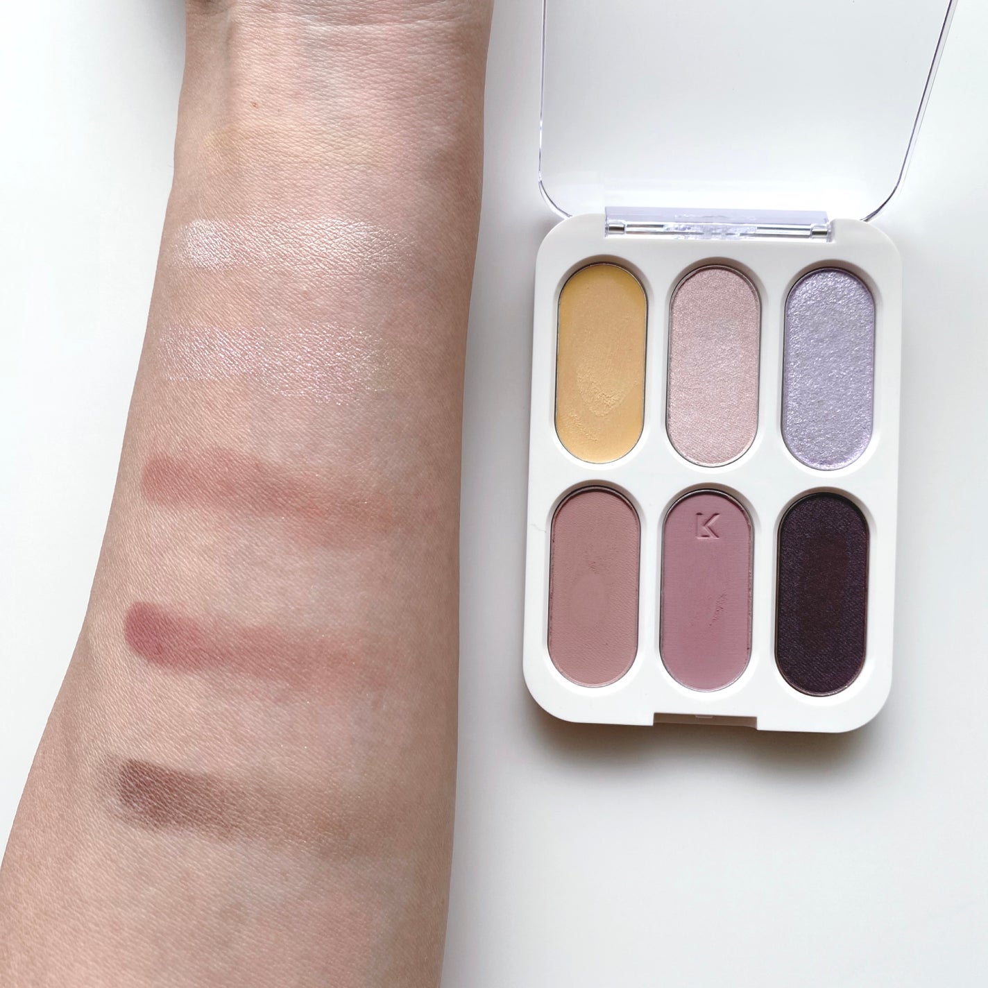 フォーエバー6アイパレット/Laka/アイシャドウパレットを使ったクチコミ(2枚目)