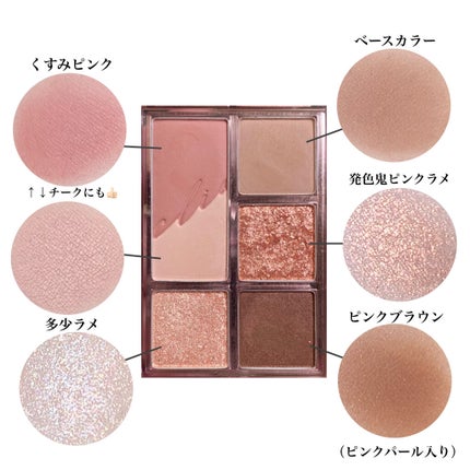 プロ アイパレット ミニ/CLIO/アイシャドウパレットを使ったクチコミ(2枚目)