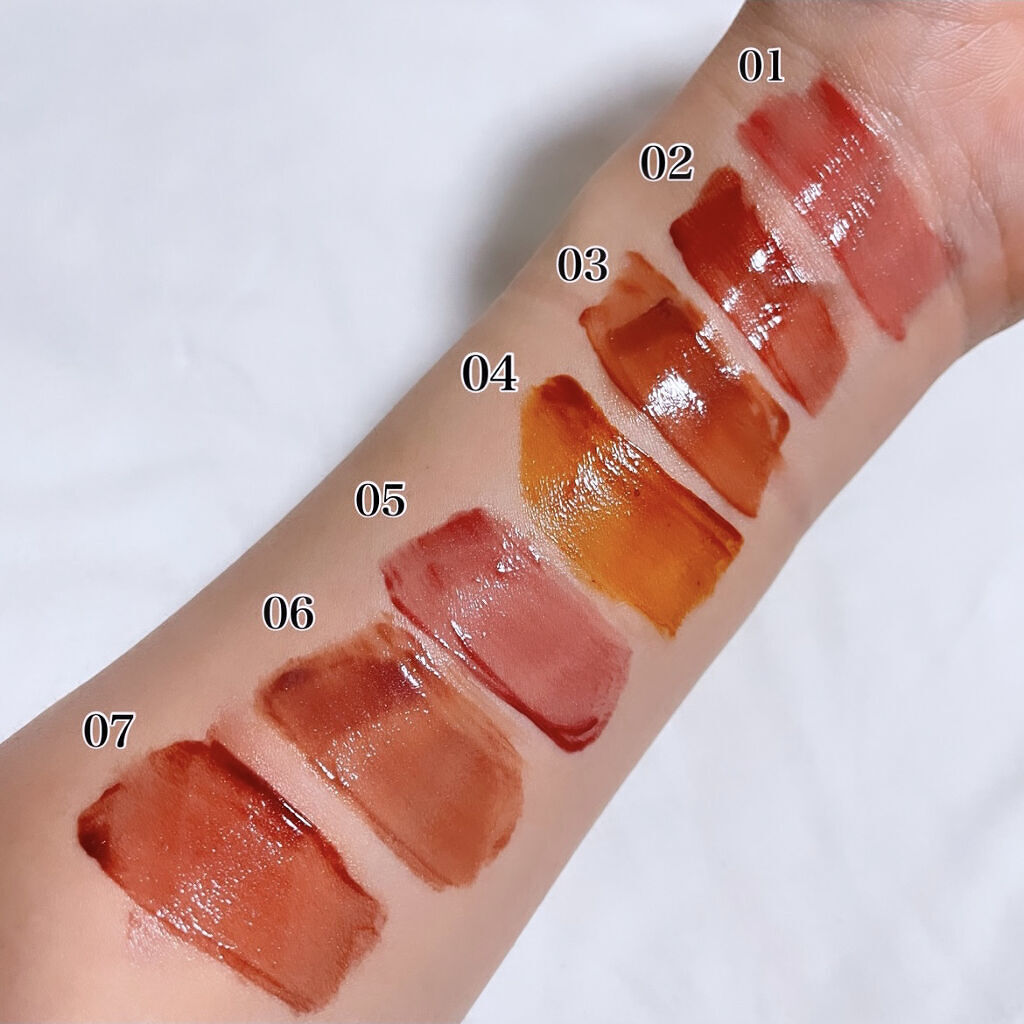 ウォータリーティントリップ/CEZANNE/リップティントを使ったクチコミ（2枚目）