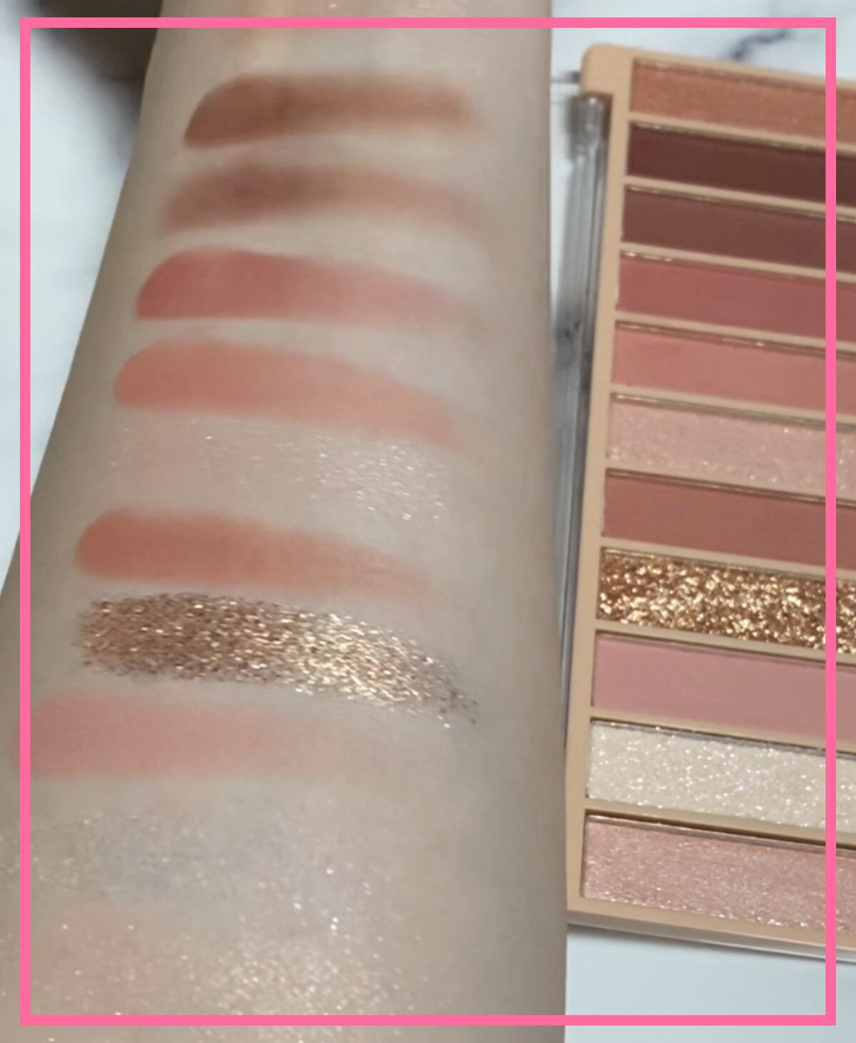 アイシャドウパレット/coou/アイシャドウパレットを使ったクチコミ(2枚目)