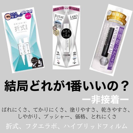 ハイブリッドフィルム/アイトーク/二重まぶた用アイテムを使ったクチコミ(1枚目)