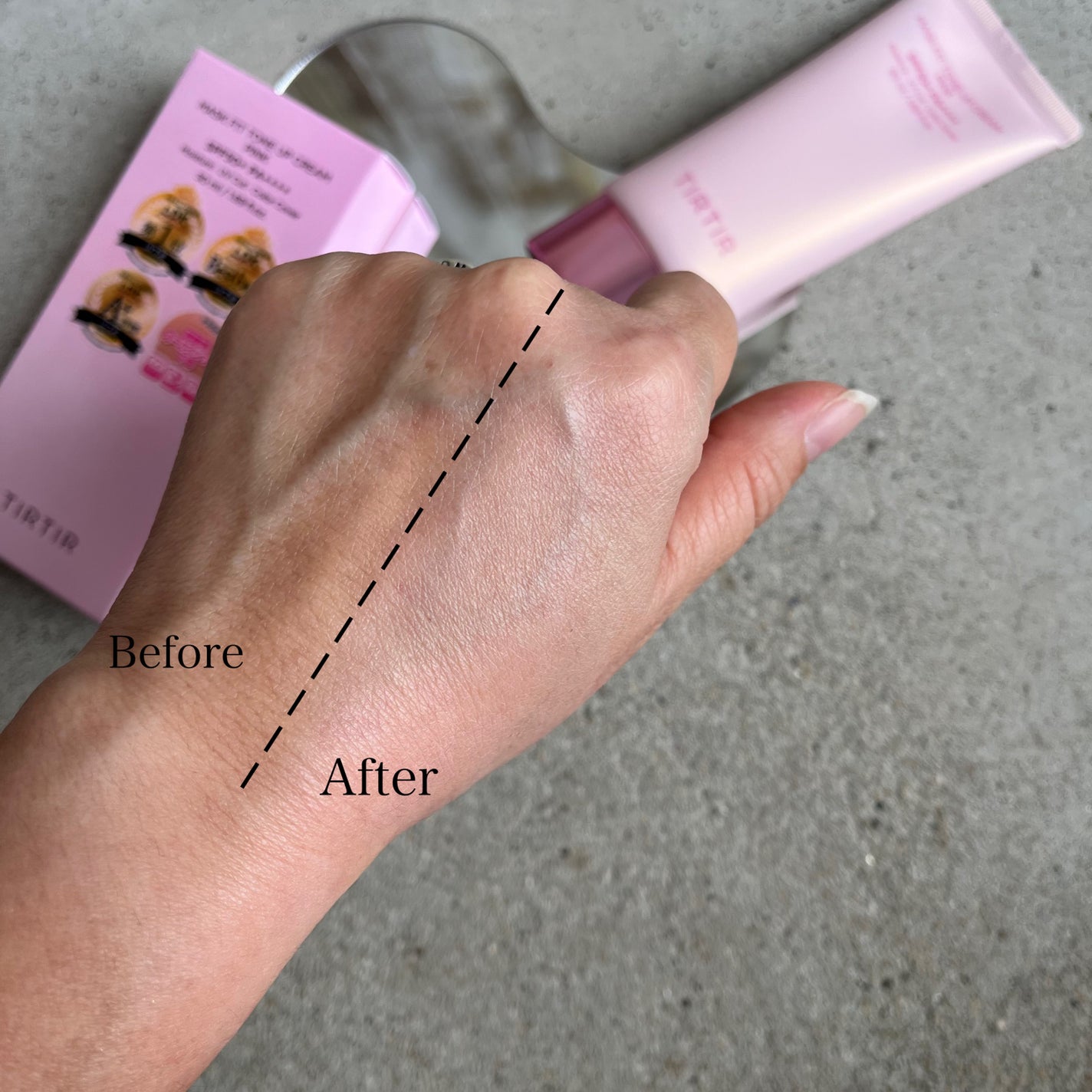 マスクフィットトーンアップクリーム/TIRTIR(ティルティル)/化粧下地を使ったクチコミ(3枚目)