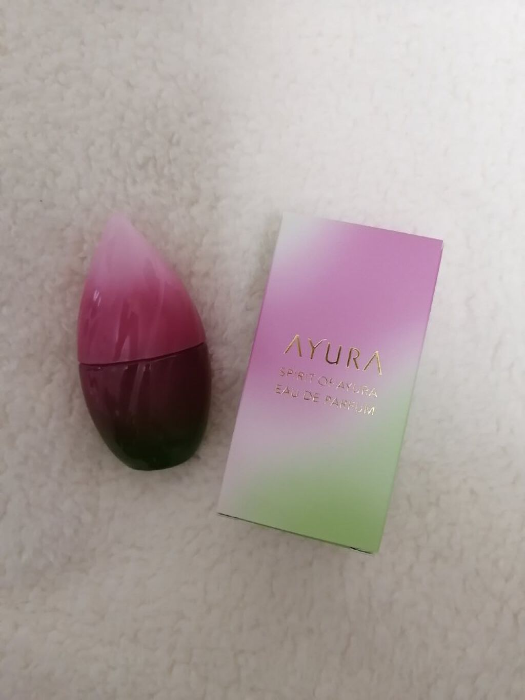 試してみた】AYURA スピリットオブアユーラ オードパルファム