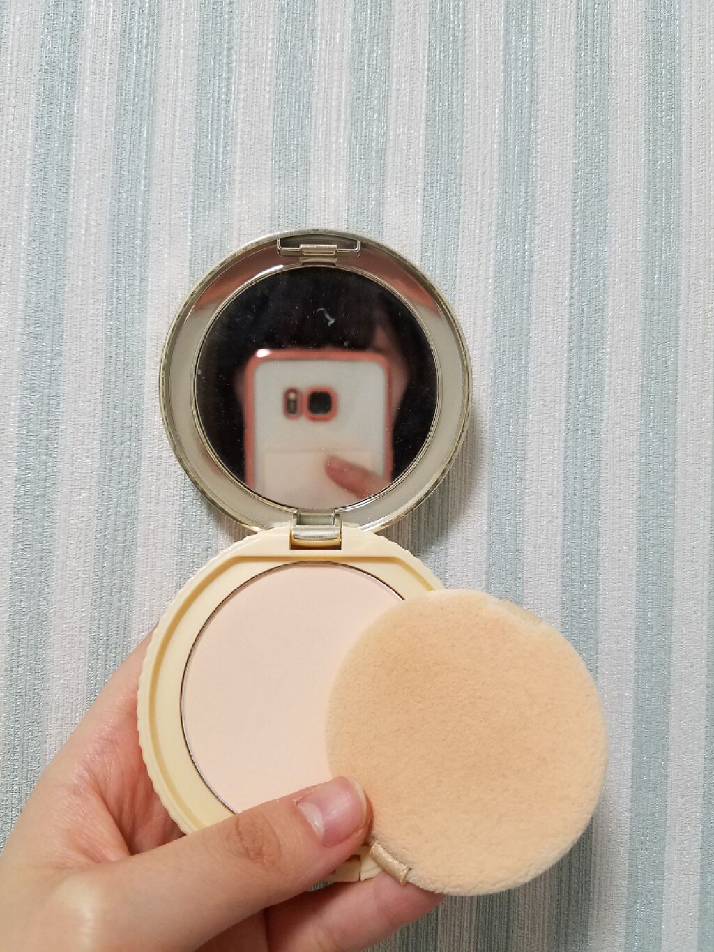 【旧品】マシュマロフィニッシュパウダー/キャンメイク/プレストパウダーを使ったクチコミ(3枚目)