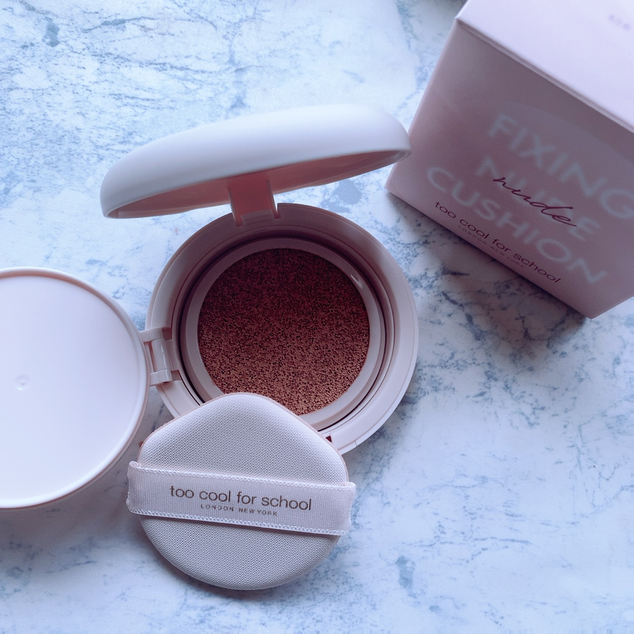 フィクシングヌードクッション/too cool for school/クッションファンデーションを使ったクチコミ（3枚目）