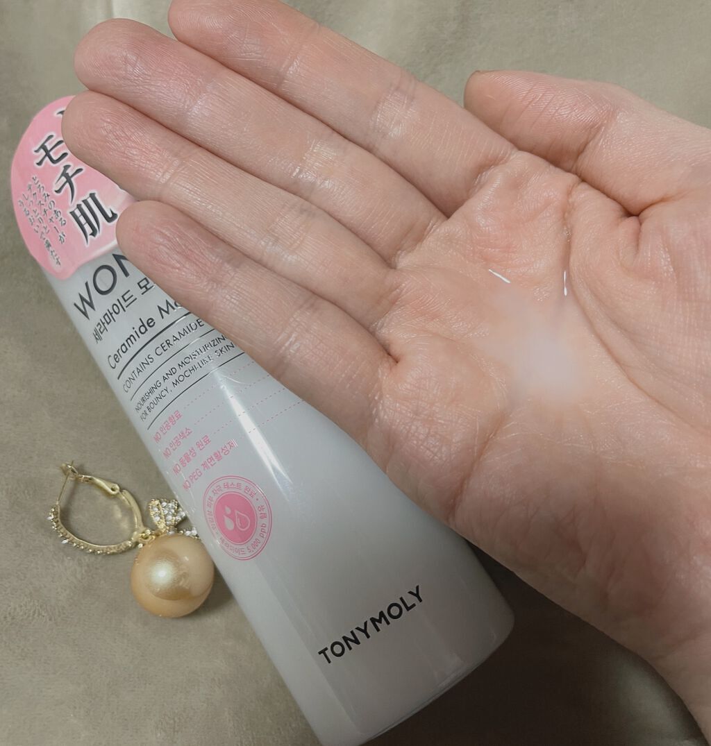 Wonder Ceramide Mochi Toner（トニーモリーワンダーCモチトナー）/TONYMOLY/化粧水を使ったクチコミ（2枚目）