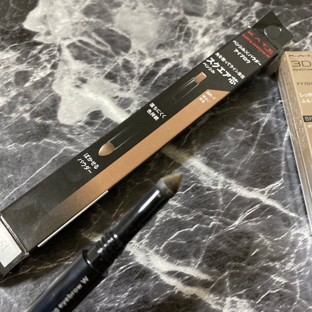 3Dアイブロウカラー/KATE/眉マスカラを使ったクチコミ(3枚目)