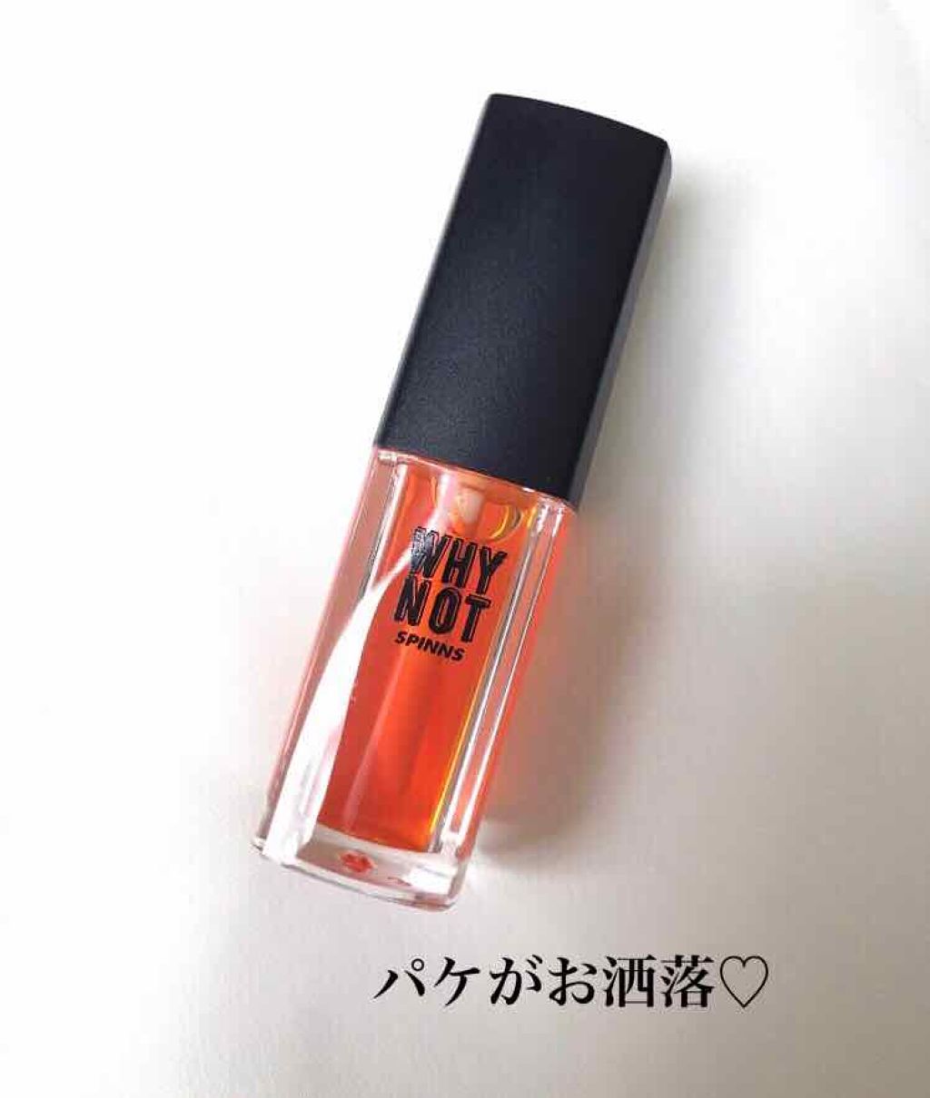 WHY NOT SPINNS リップティント/DAISO/リップティントを使ったクチコミ(2枚目)