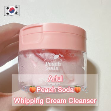 ピーチソーダホイップクリームクレンザー/Ariul/洗顔フォームを使ったクチコミ（1枚目）