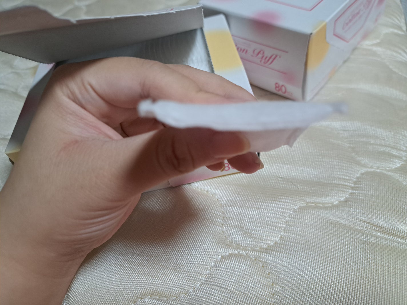 コットンパフ/DAISO/パフ・スポンジを使ったクチコミ(3枚目)