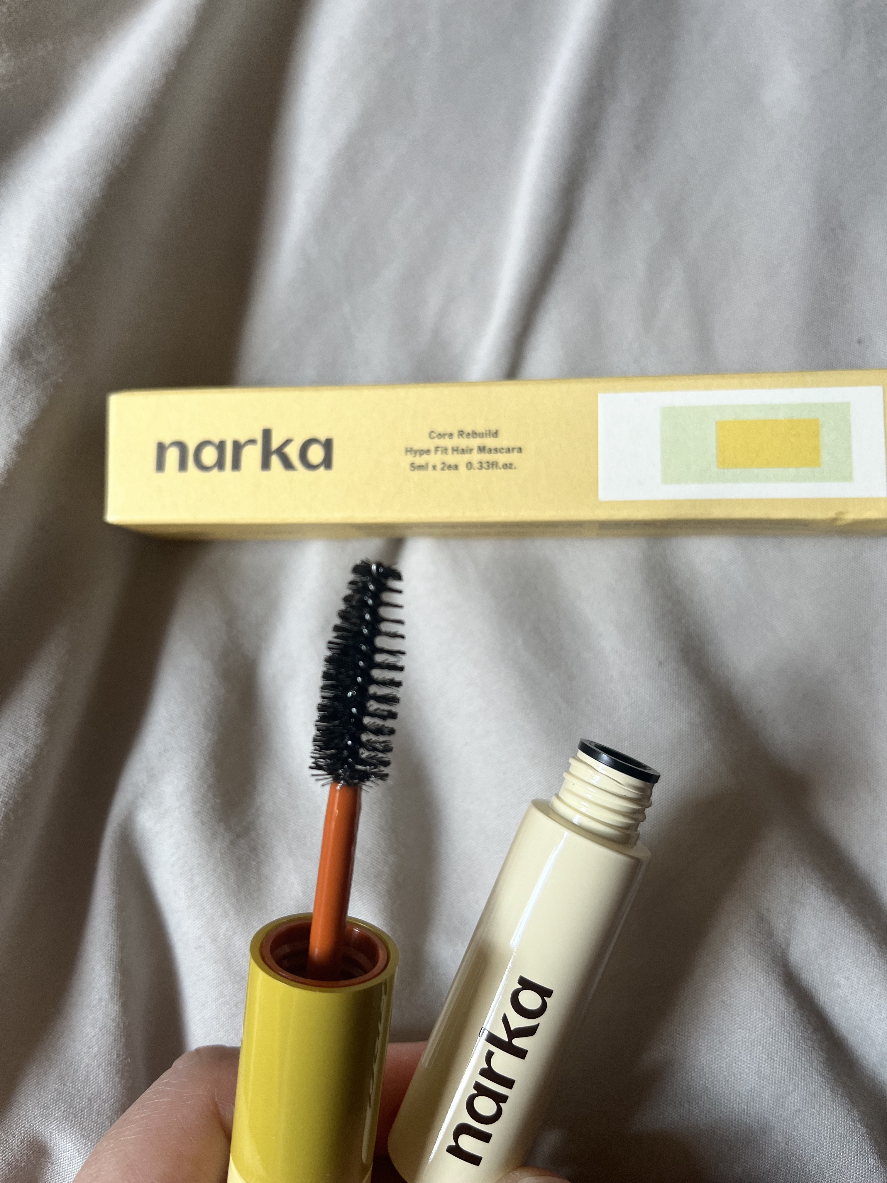 ハイプフィットヘアマスカラ/narka/その他スタイリングを使ったクチコミ（3枚目）