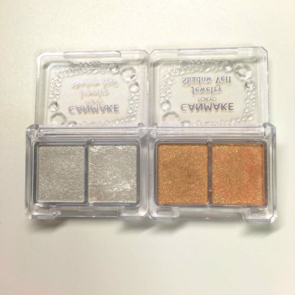 ジュエリーシャドウベール/キャンメイク/アイシャドウパレットを使ったクチコミ(2枚目)