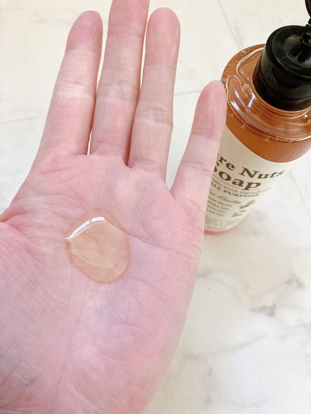 ピュアナッツソープ ホワイトローズの香り/ナチュラセラ/洗顔フォームを使ったクチコミ（3枚目）