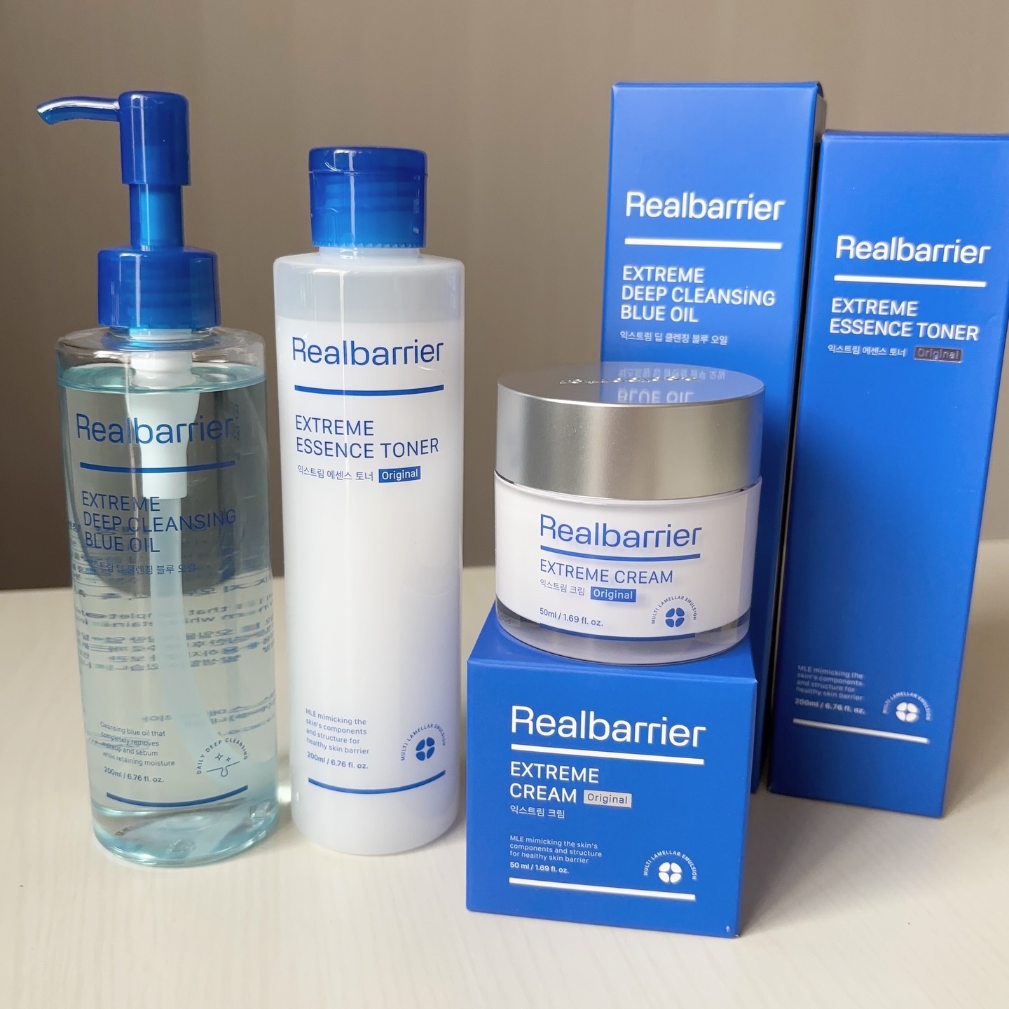 エクストリームディープクレンジングブルーオイル/Real Barrier/オイルクレンジングを使ったクチコミ（1枚目）
