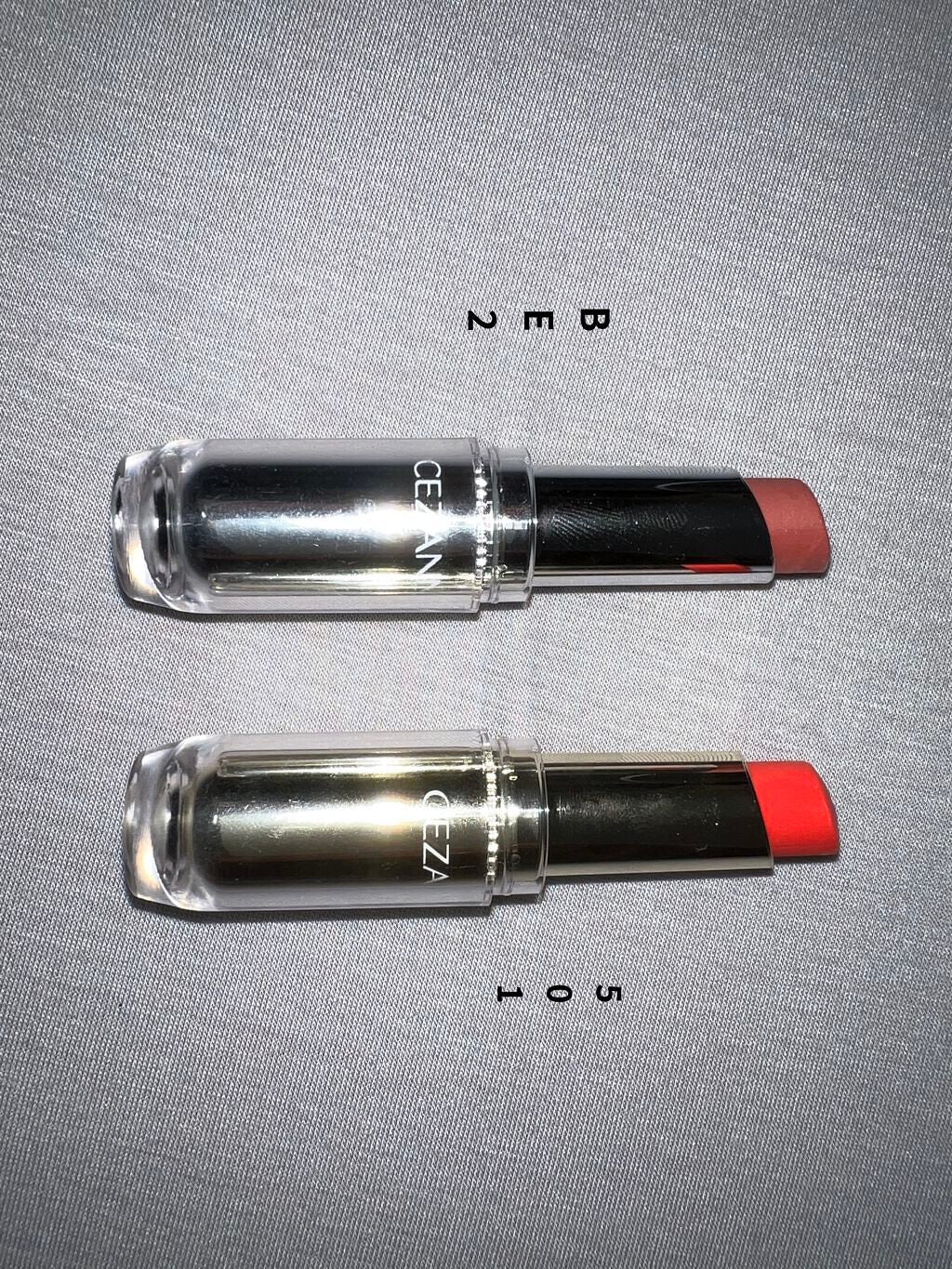 ラスティンググロスリップ/CEZANNE/口紅を使ったクチコミ(1枚目)