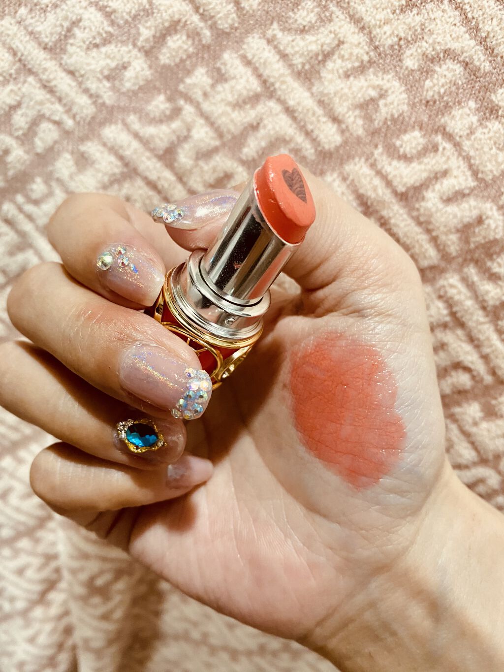 ヴォリュプテ プランプインカラー/YVES SAINT LAURENT BEAUTE/口紅を使ったクチコミ（2枚目）