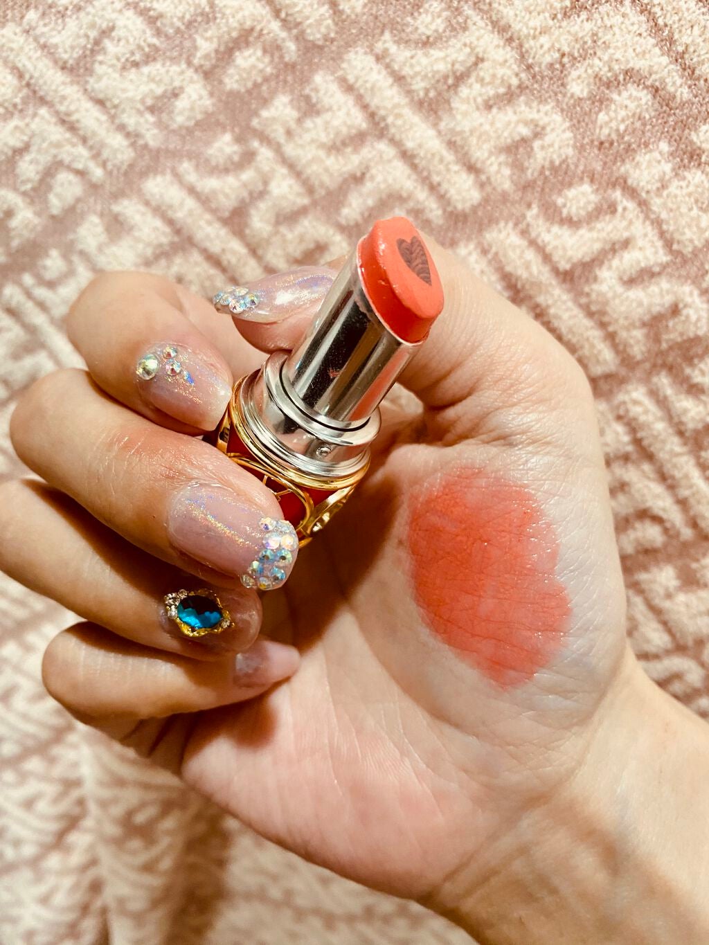 ヴォリュプテ プランプインカラー/YVES SAINT LAURENT BEAUTE/口紅を使ったクチコミ(2枚目)