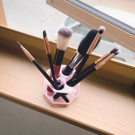 メイクブラシクリーナー/DAISO/その他化粧小物を使ったクチコミ(4枚目)