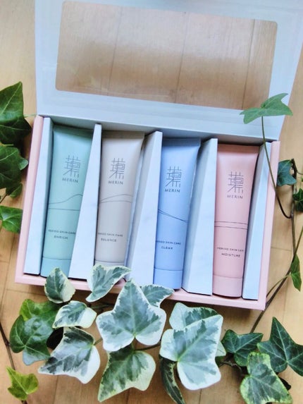 ピリオドスキンケア 美容ジェルクリーム マンスリーセット /MERIN/スキンケアキットを使ったクチコミ(1枚目)