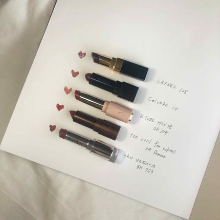ルージュ アンリミテッド/shu uemura/口紅を使ったクチコミ(1枚目)