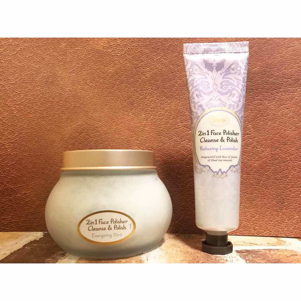 フェイスポリッシャー リフレッシング（ミント）/SABON/スクラブ・ゴマージュを使ったクチコミ（1枚目）