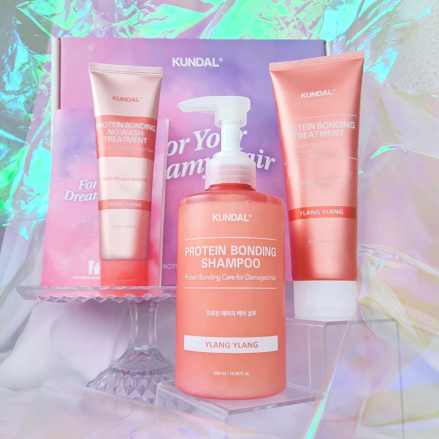 クンダル ダメージケア シャンプー/トリートメント/KUNDAL/市販シャンプーを使ったクチコミ（2枚目）