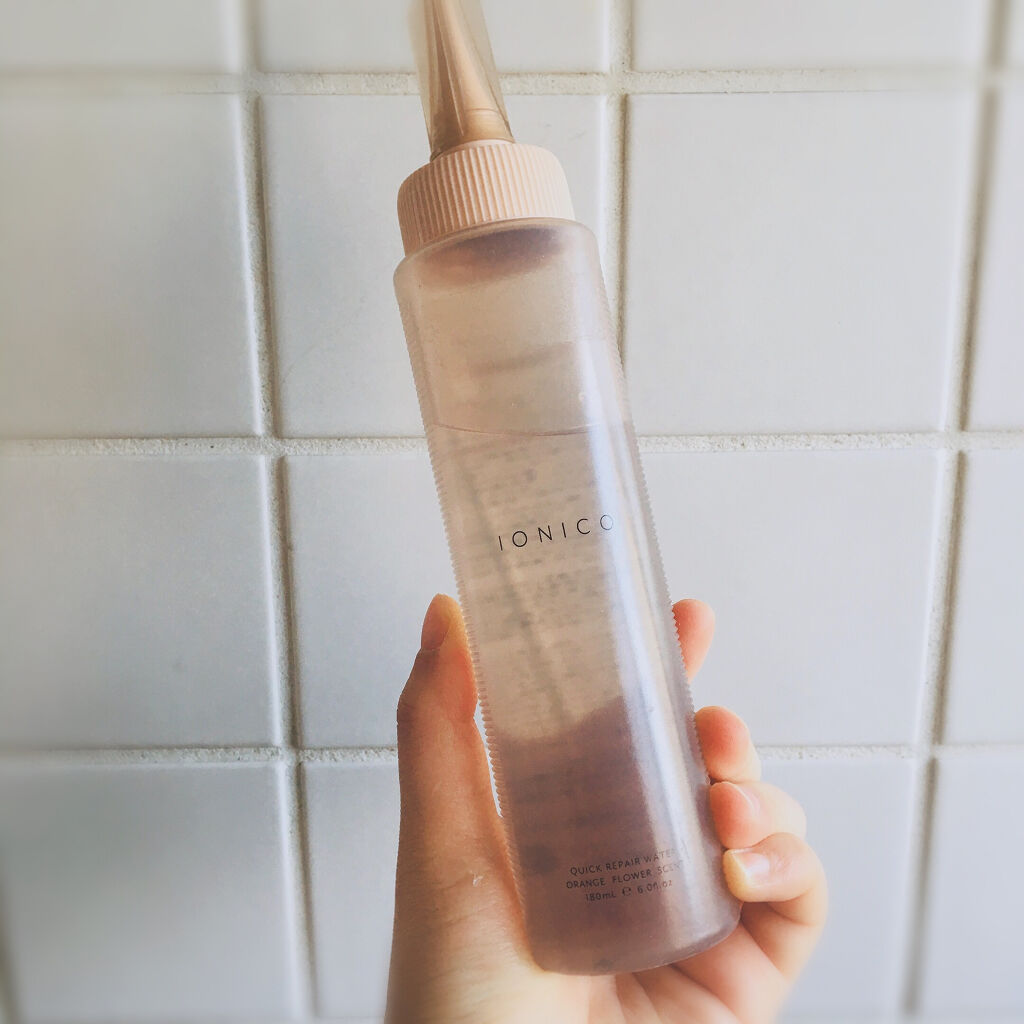 プレミアムイオン クイックリペアウォーター （毛髪美容補修水）/IONICO/洗い流すヘアトリートメントを使ったクチコミ（1枚目）